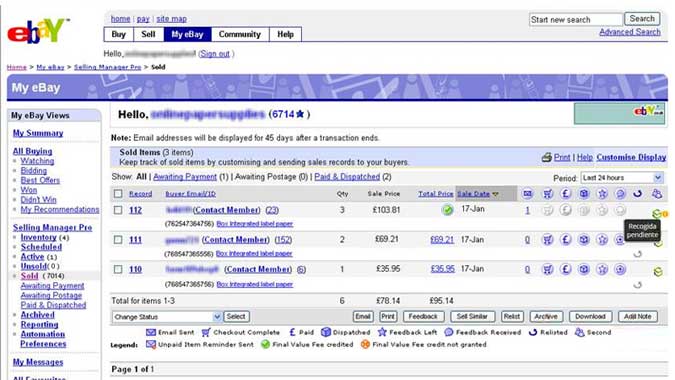 El mejor servicio de transporte para enviar tus pedidos de ebay